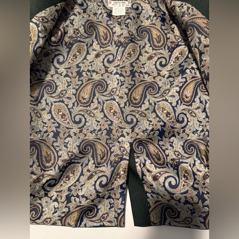 Peanut Butter Collection Boys Green Blazer Size 6 - Picture 7 of 7